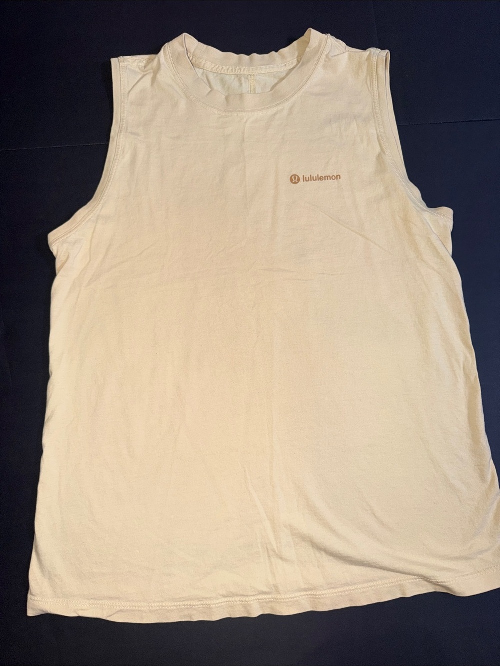 Lululemon Sleeveless Tank Top in Beige Size 10